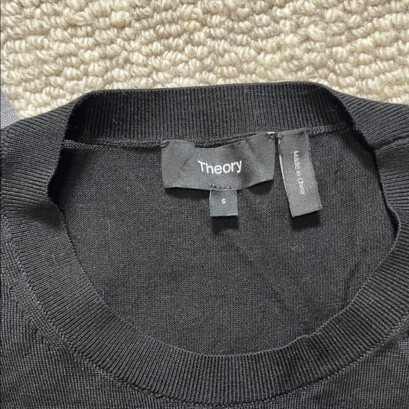 Theory Regal Wool Sweater Tees Sz S - two for $65 - Picture 3 of 14
